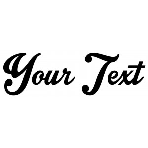 CUSTOM YOUR TEXT Vinyl Decal Sticker Car Window Bumper Personalized Lettering   351429256276